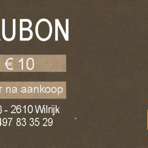 Cadeaubon €10